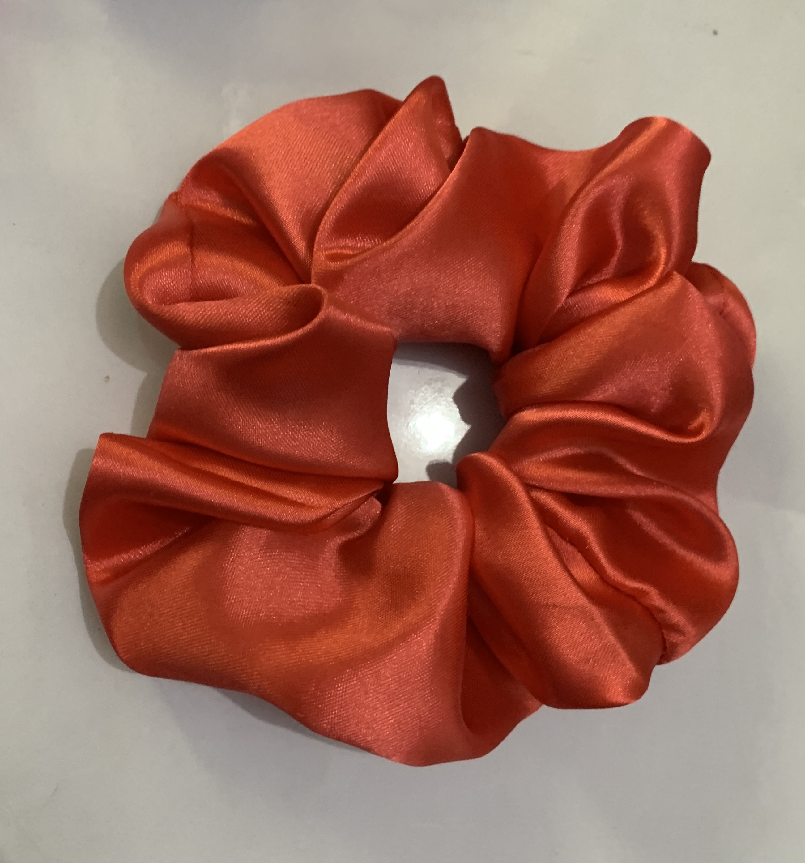 Satin Hair Scrunchies Set