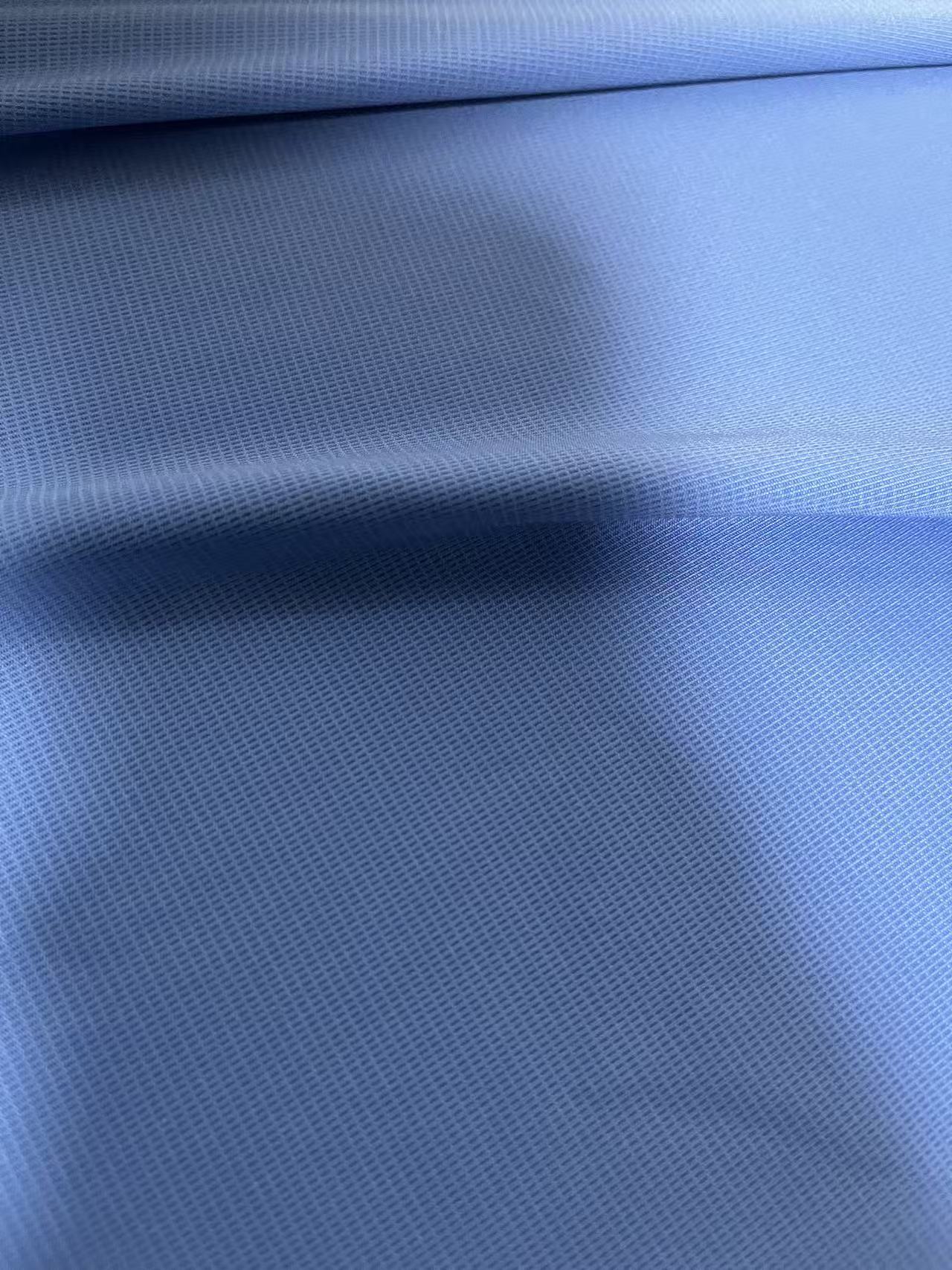 Light Blue Polyester Fabric