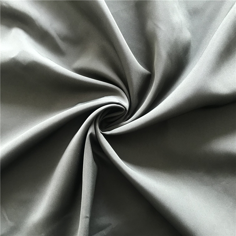 Gray Satin Fabric