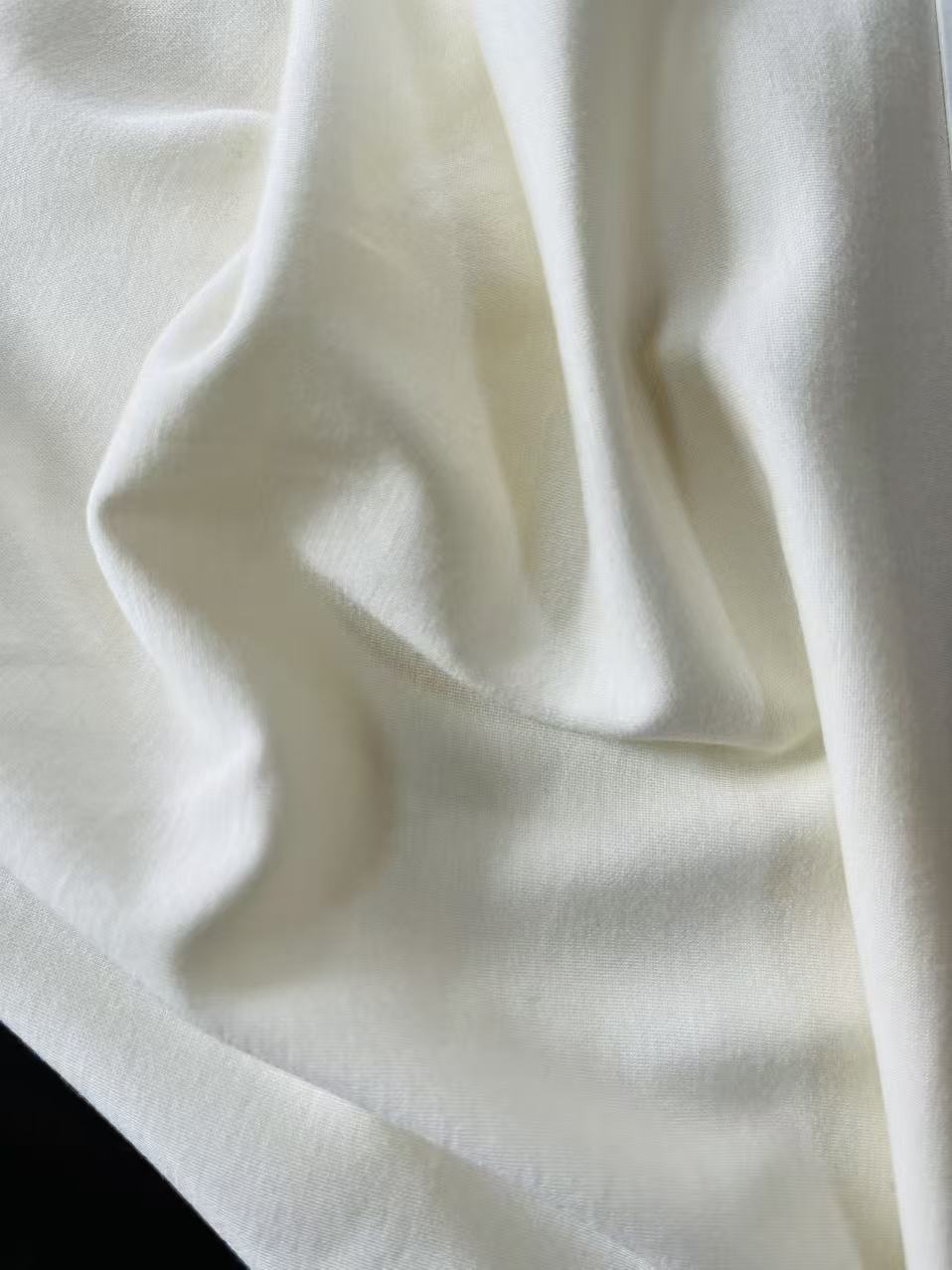 Soft White Cotton Fabric