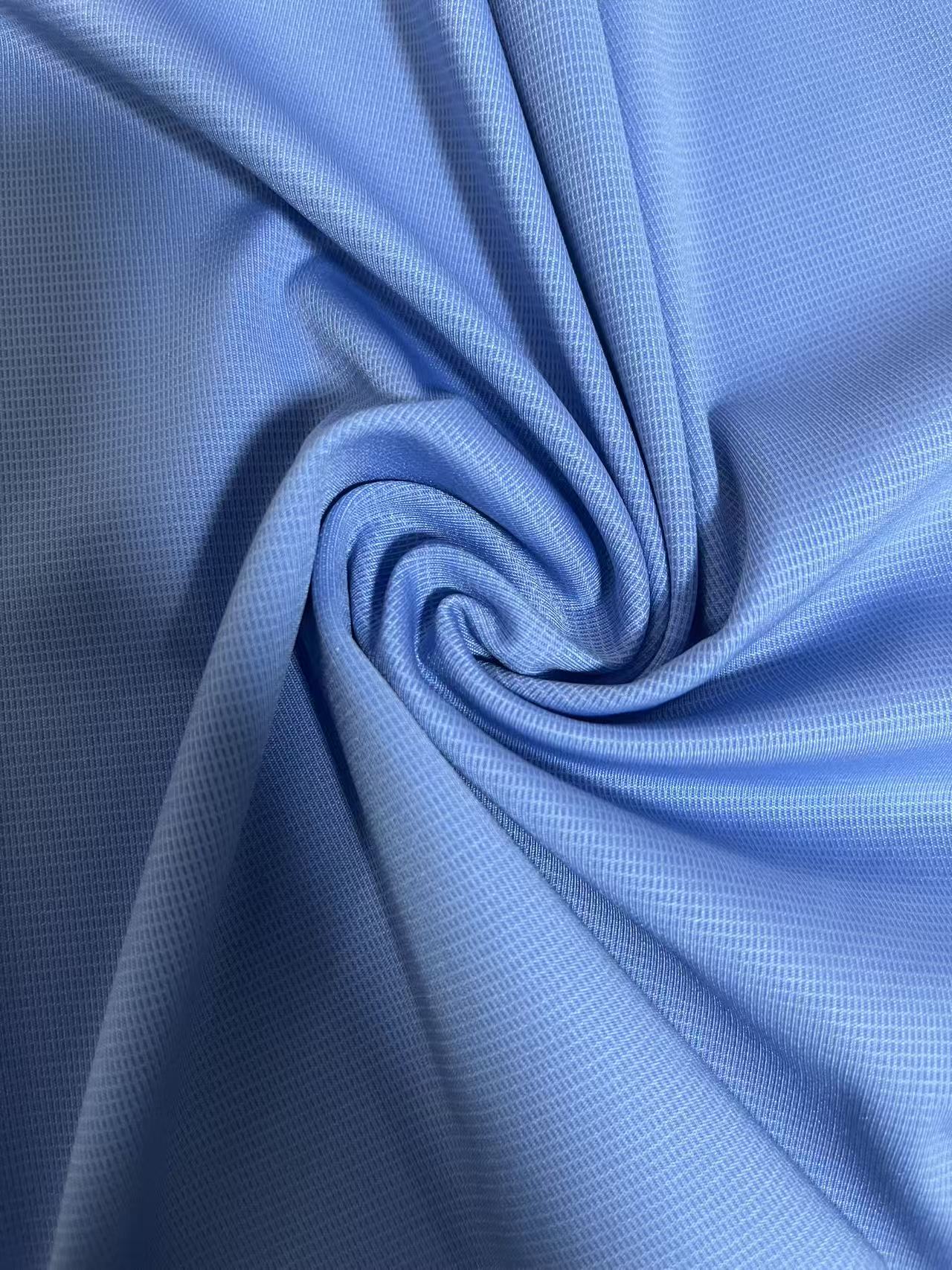 Light Blue Polyester Fabric