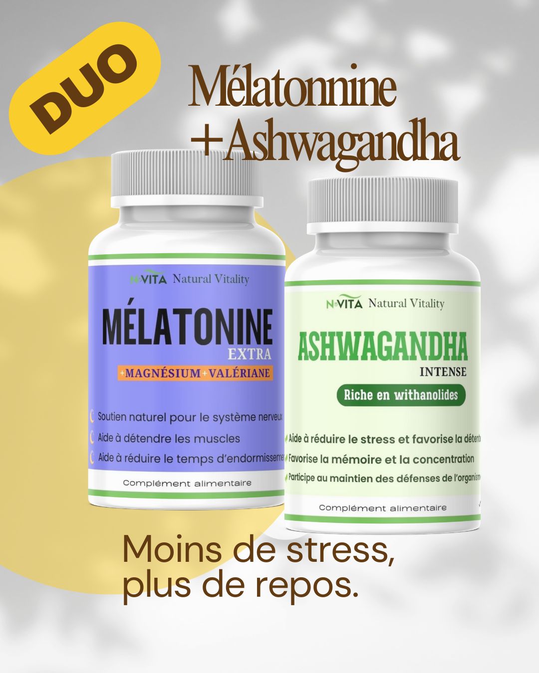 Moins de stress, plus de repos