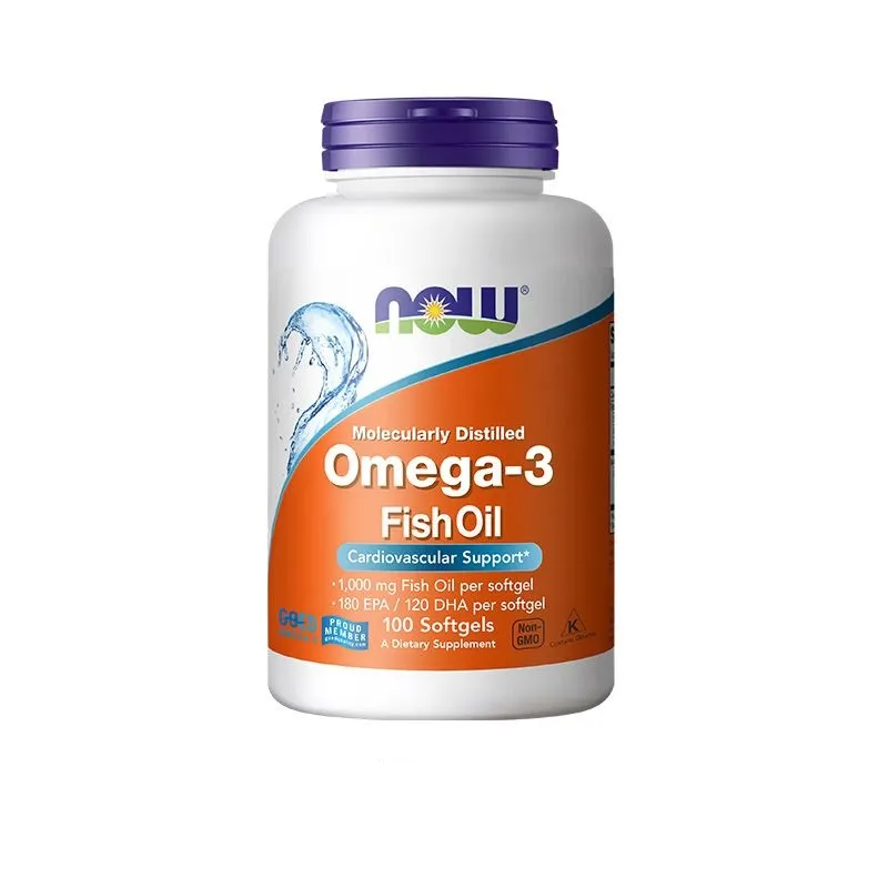 Now Omega-3 1000Mg Oil Fish 100 Capcules