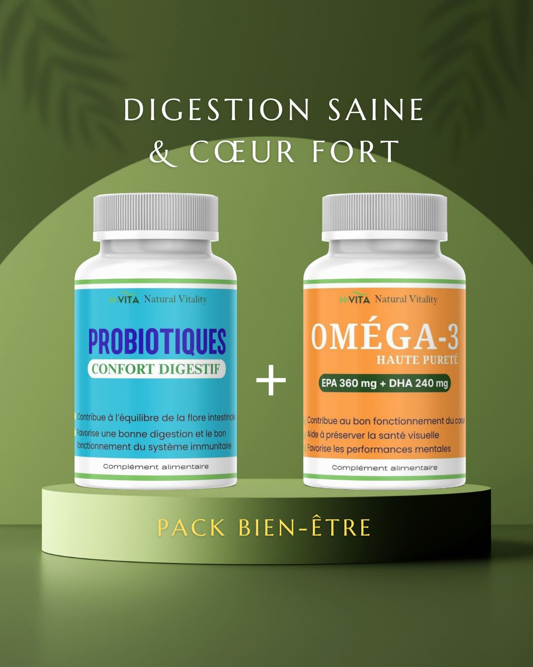 Digestion saine et cœur fort