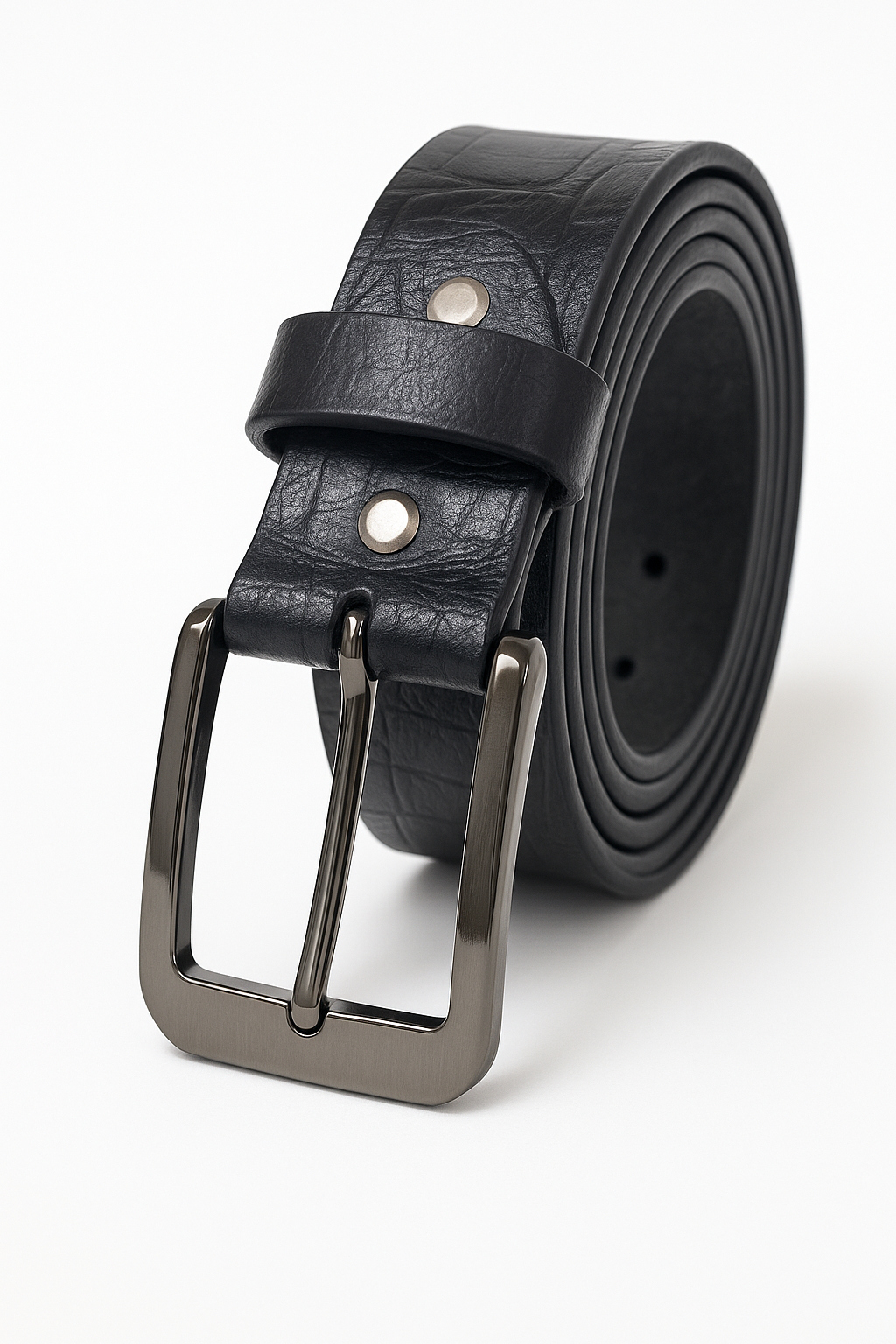 Black Leather Belt
