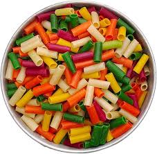 CORN PIPE COLOURFUL HALF