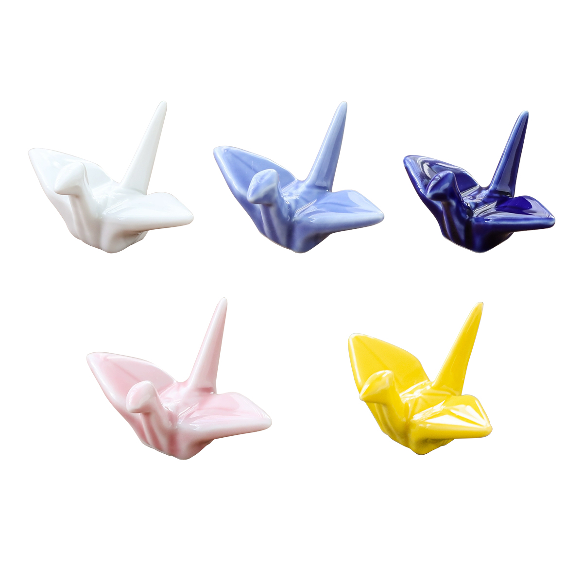 Hive Mind 箸置き 和風 箸置き おしゃれ 箸置き 陶器 箸置き かわいい 箸置き おもしろ (5点セット)