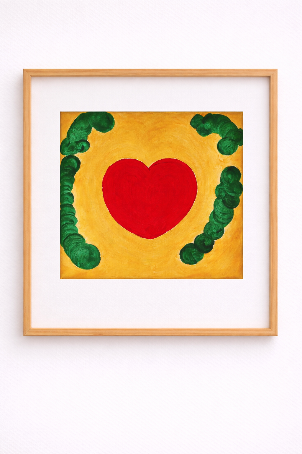 Heart Abstract Wall Art