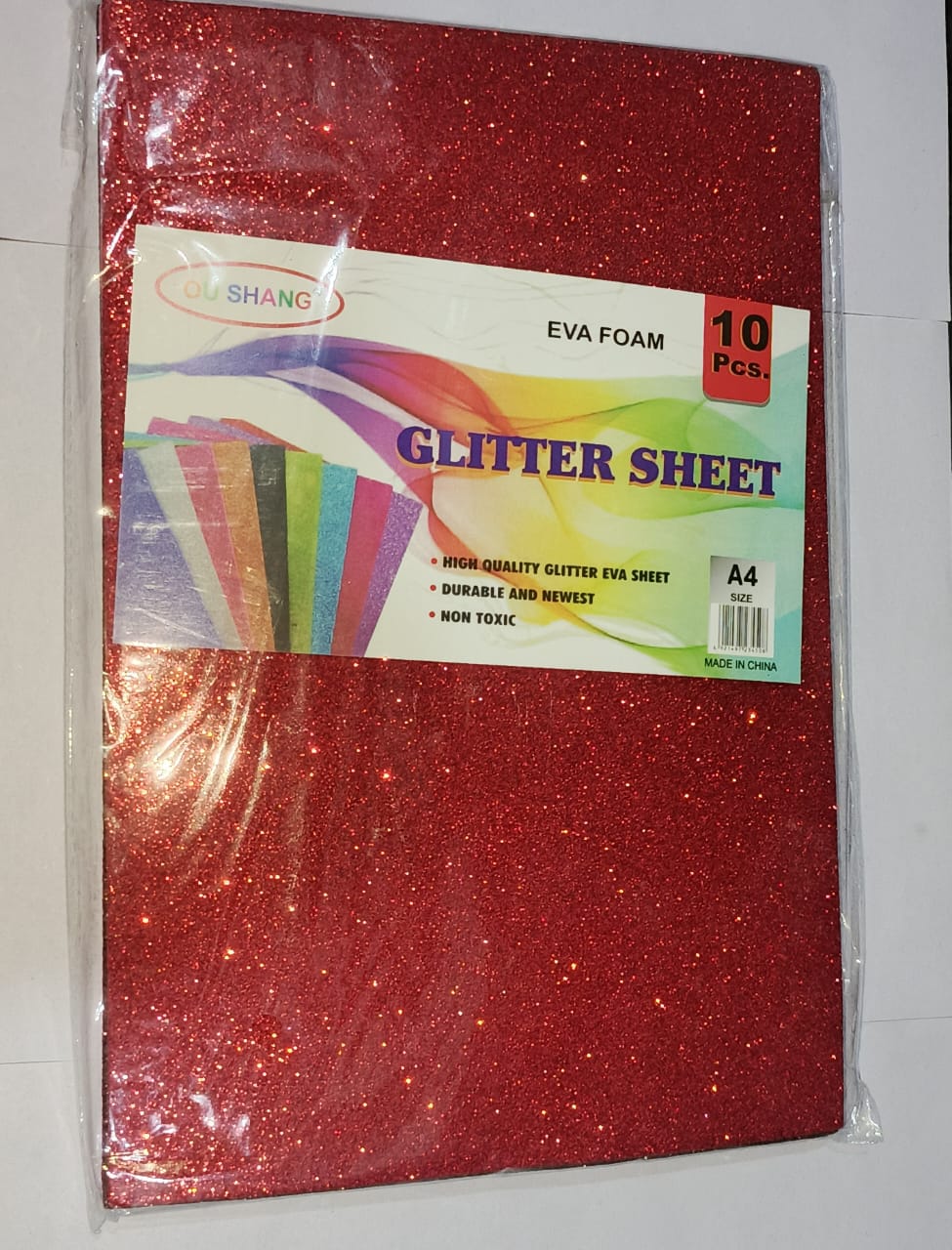 A4 Glitter EVA Foam Sheet Set