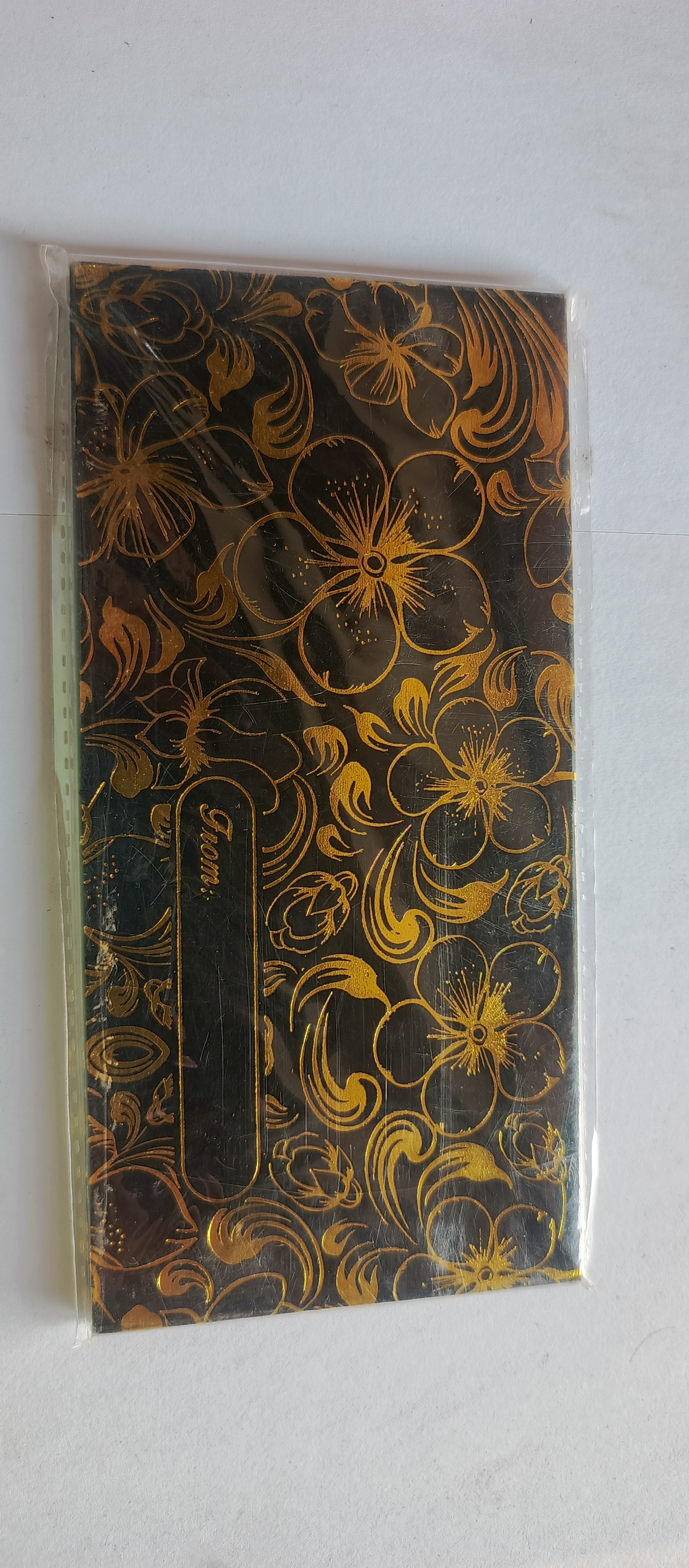 Floral Gift Envelope