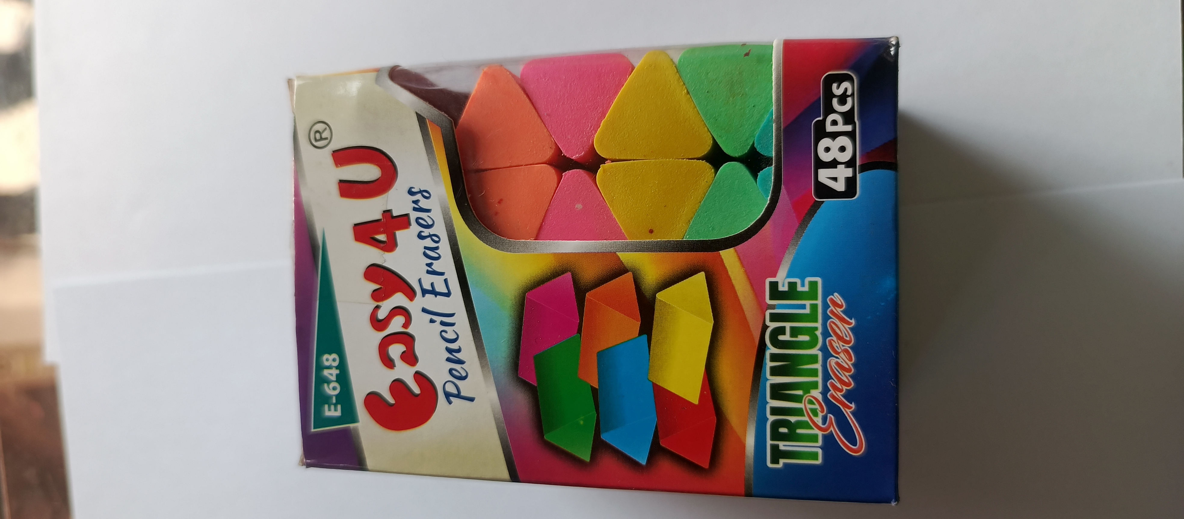 Easy4U Triangle Pencil Erasers