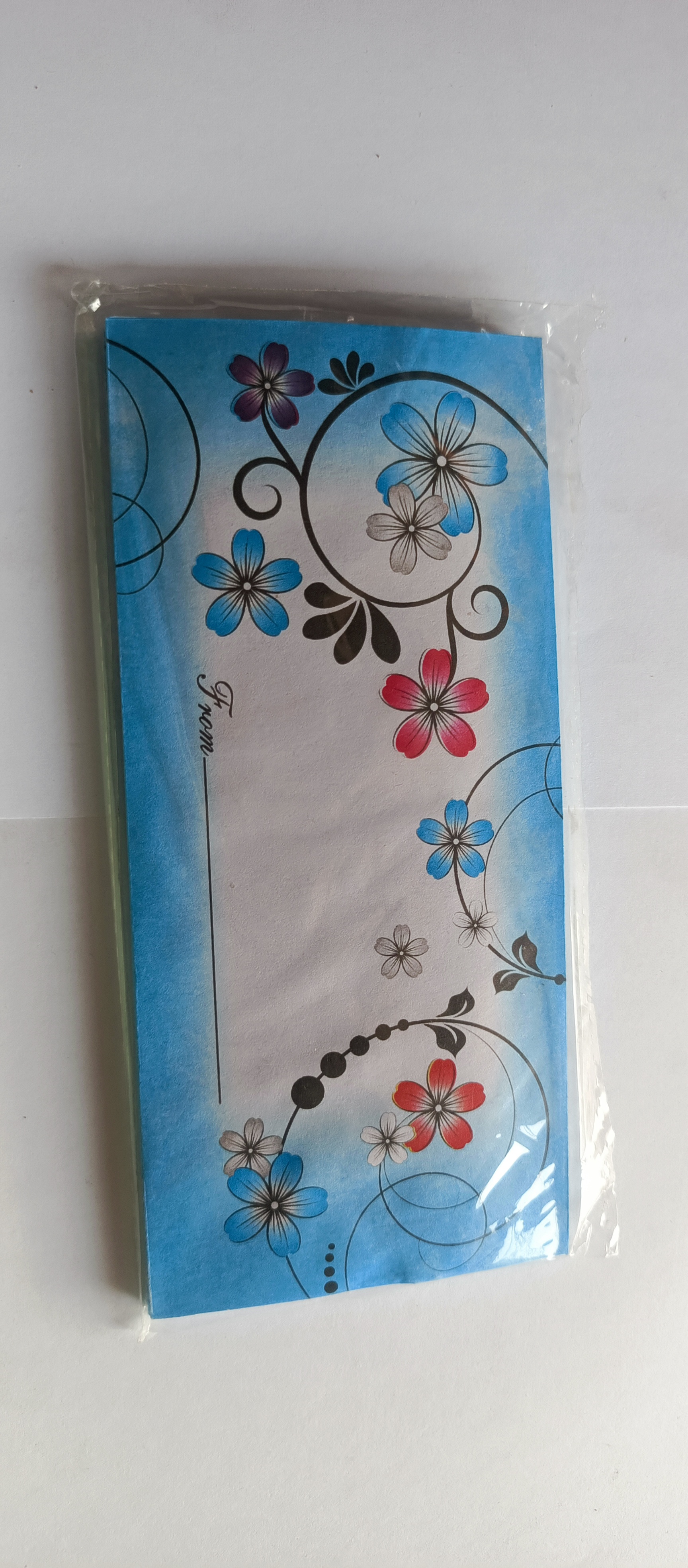 Floral Gift Envelope