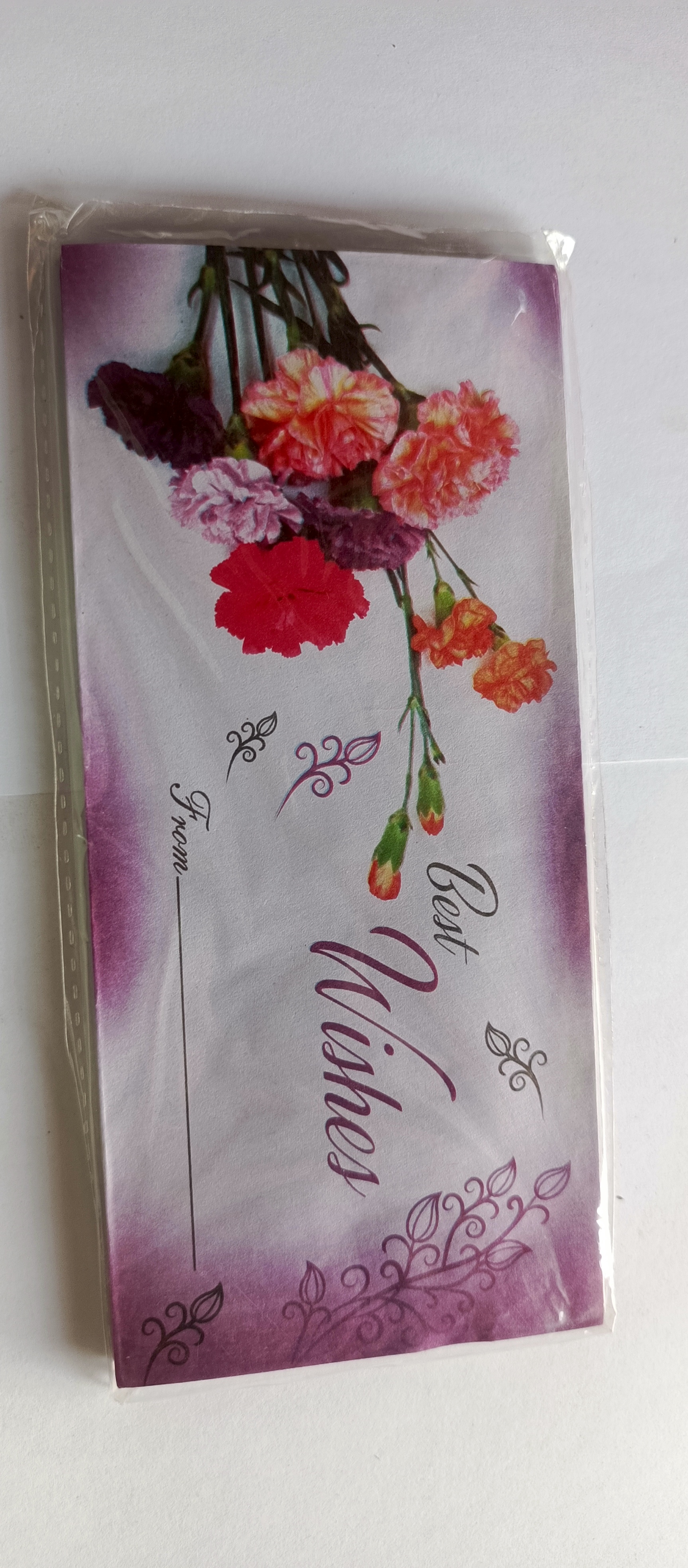 Best Wishes Greeting Envelope