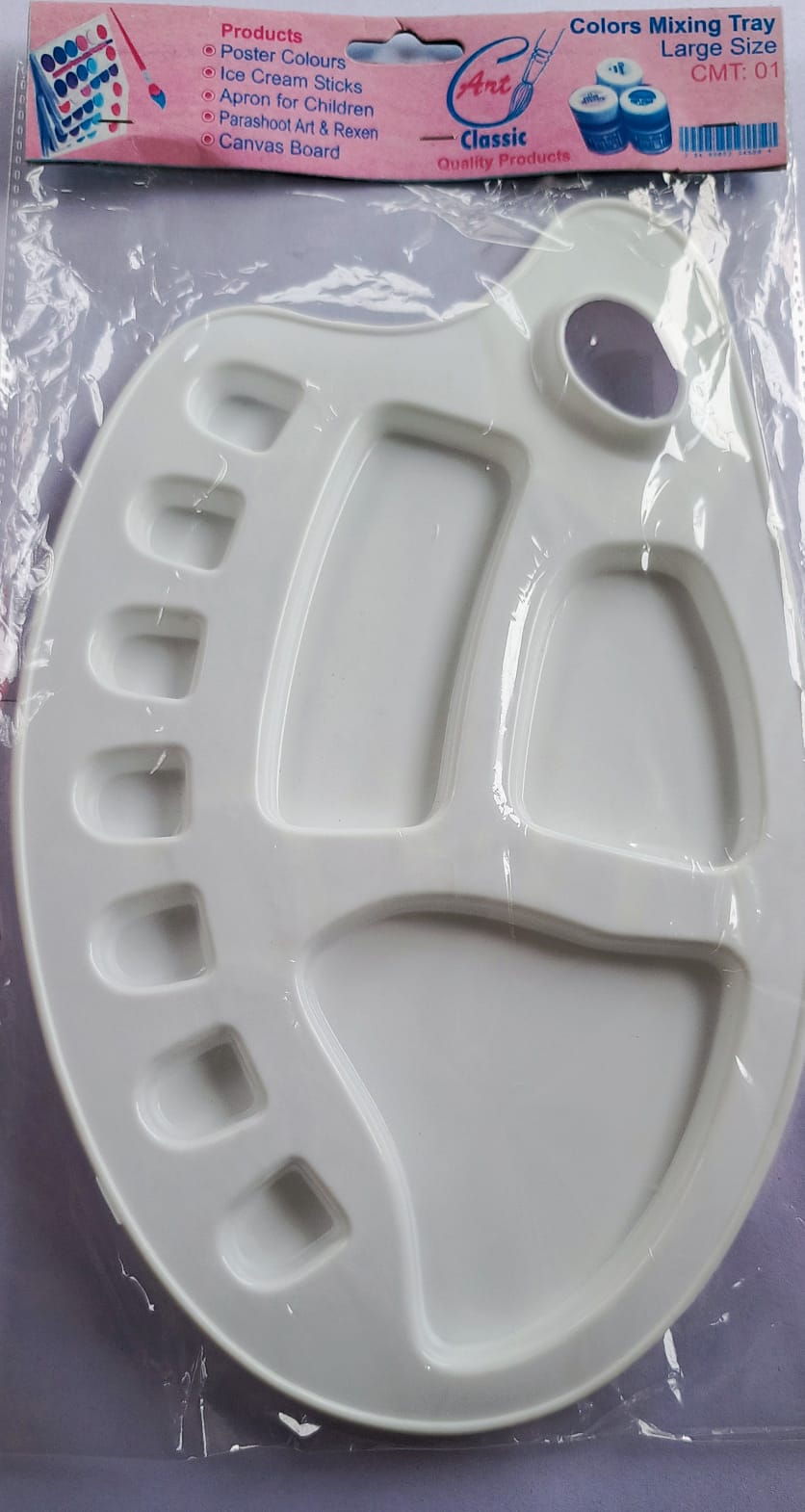 Poster Colors Mixing Tray Large