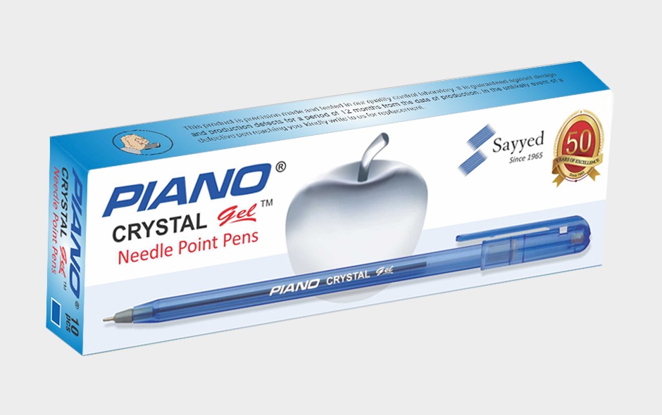 Piano Crystal Gel Pen – Smooth, Precise, and Stylish