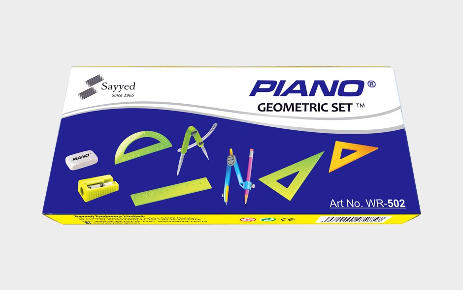 Piano Geometric Set