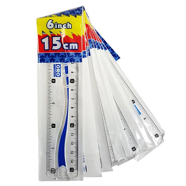 6 Inches Scale Plastic