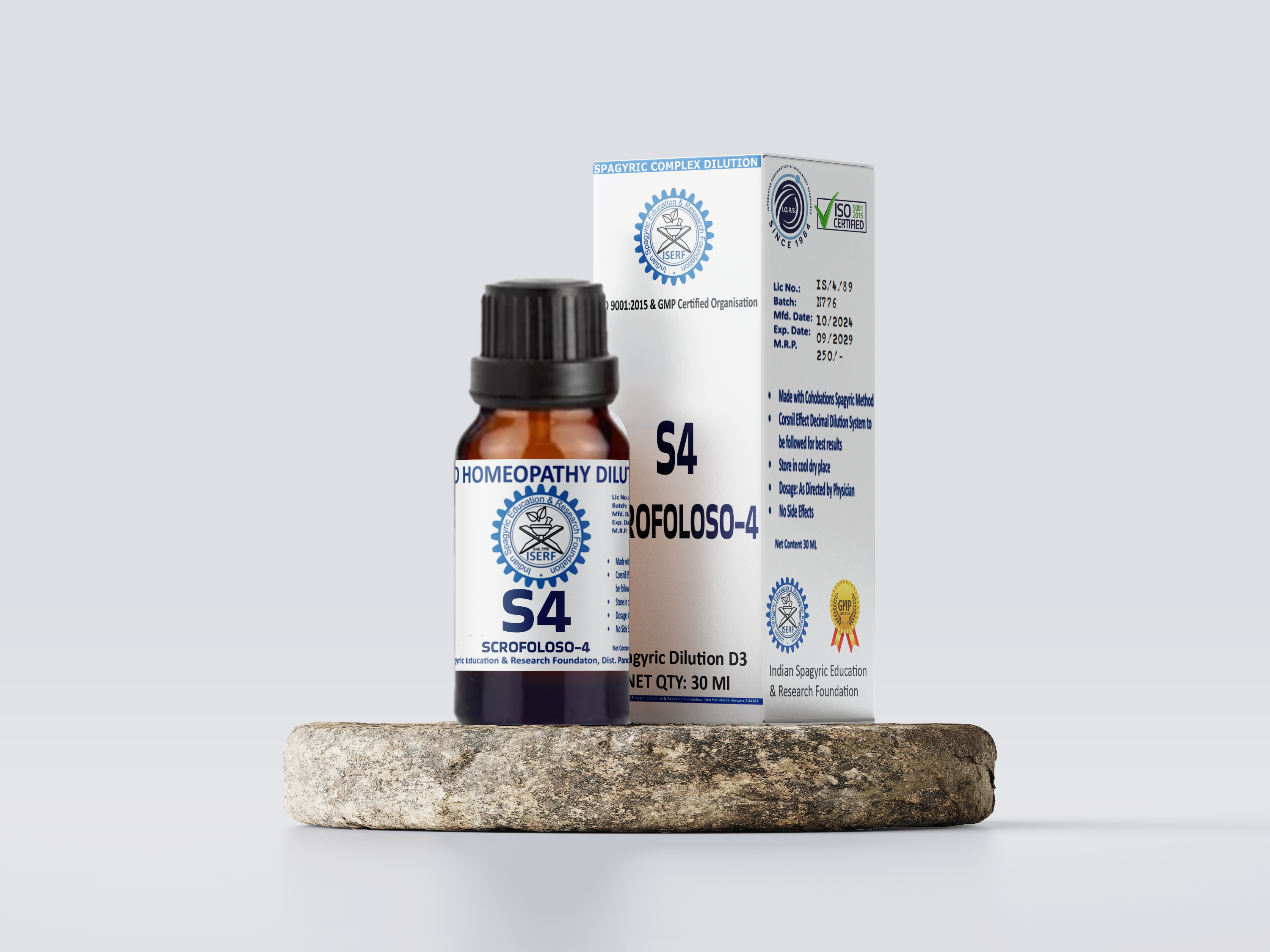 S4 SCOFOLOSO-4 Spagyric D3 Dilution 30ml