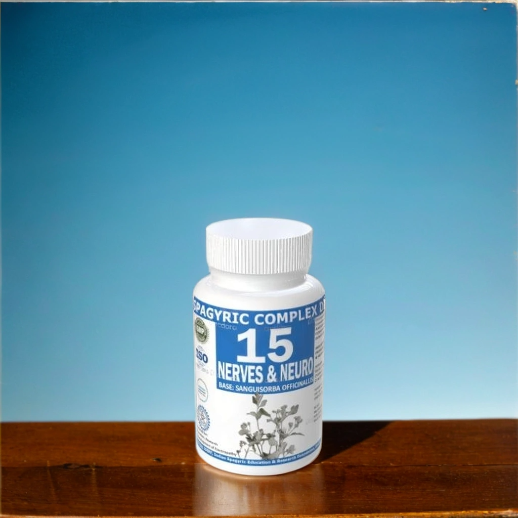 No. 15 Nerves & Neuro: Spagyric Complex Diskettes