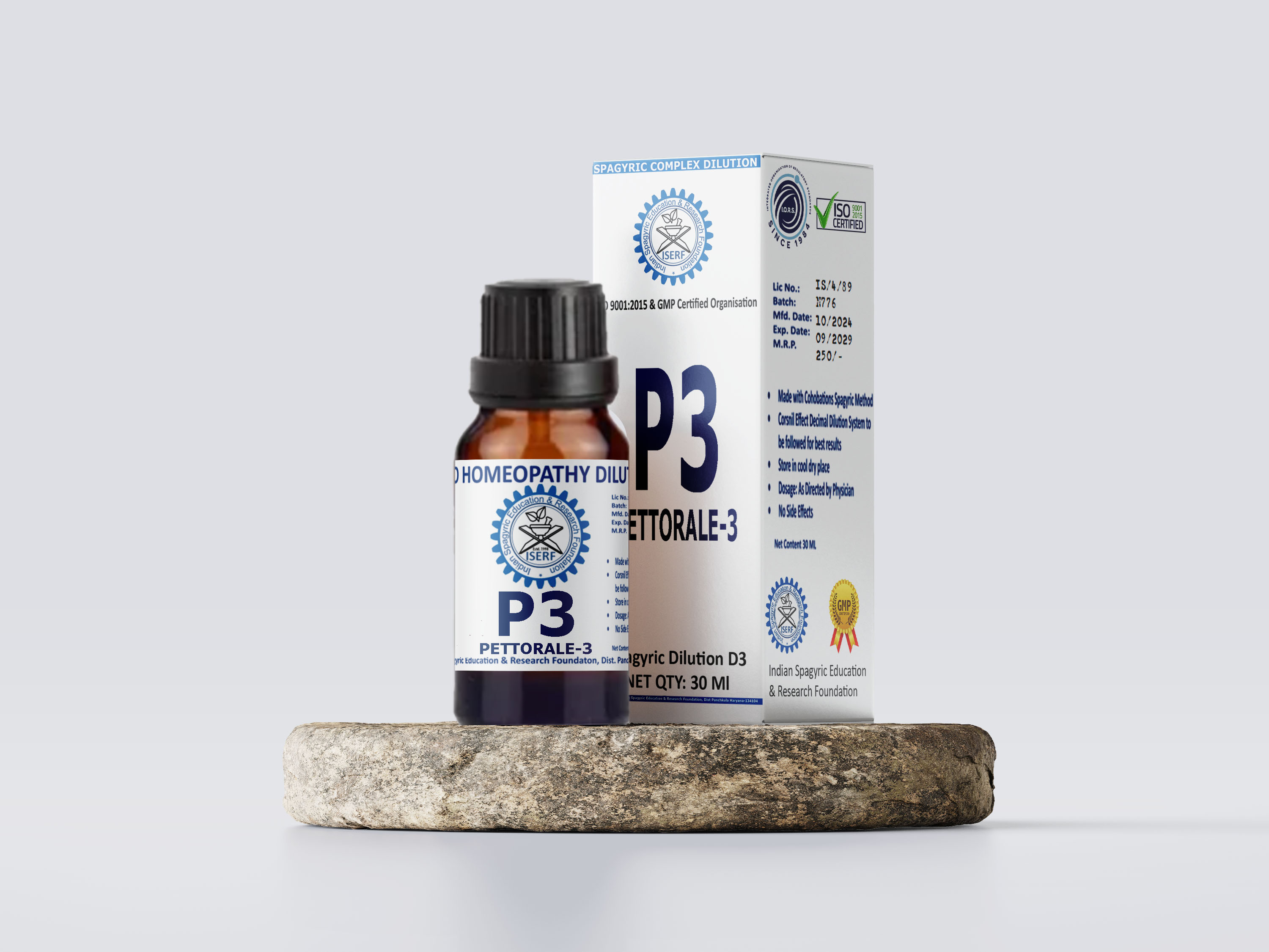 P3 Pettorale-3 Spagyric D3 Dilution