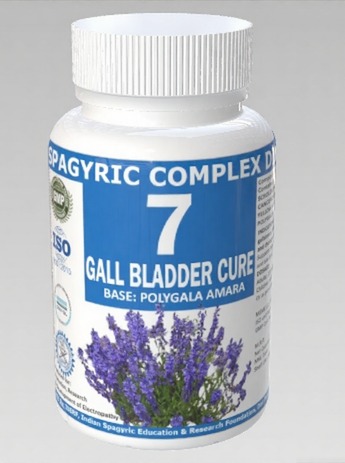 No. 7 Gall Bladder Cure Spagyric Complex Diskettes