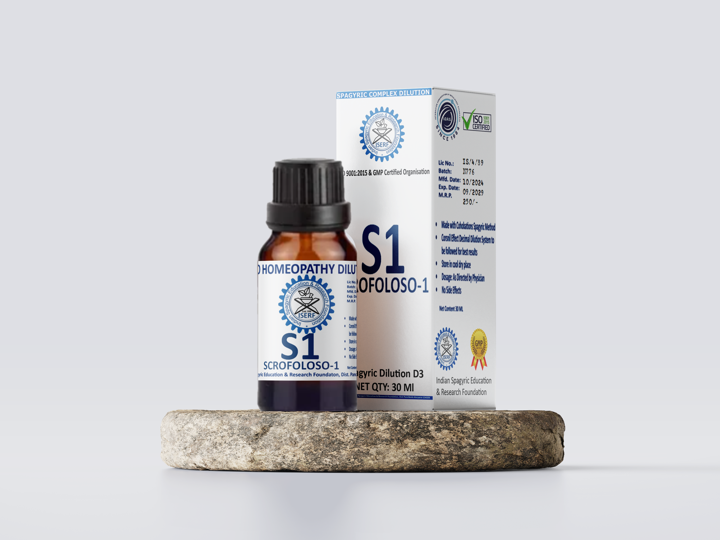 S1 Scrofoloso-1 Spagyric D3 Dilution 30ml