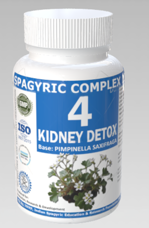 No. 4 Kidney Detox Spagyric Complex 