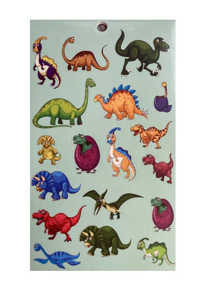 Stickere dinozauri