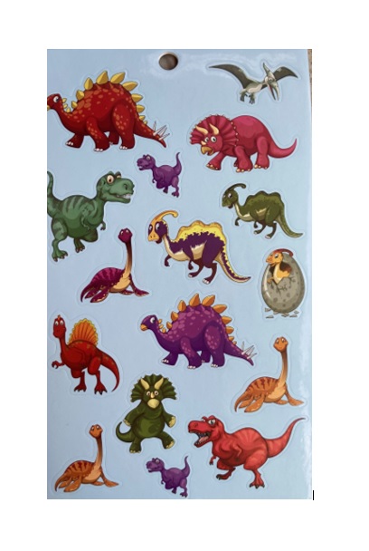 Stickere cu dinozauri autocolante