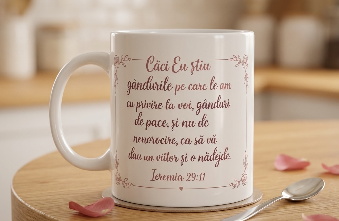 Cana personalizată Ieremia 29.11
