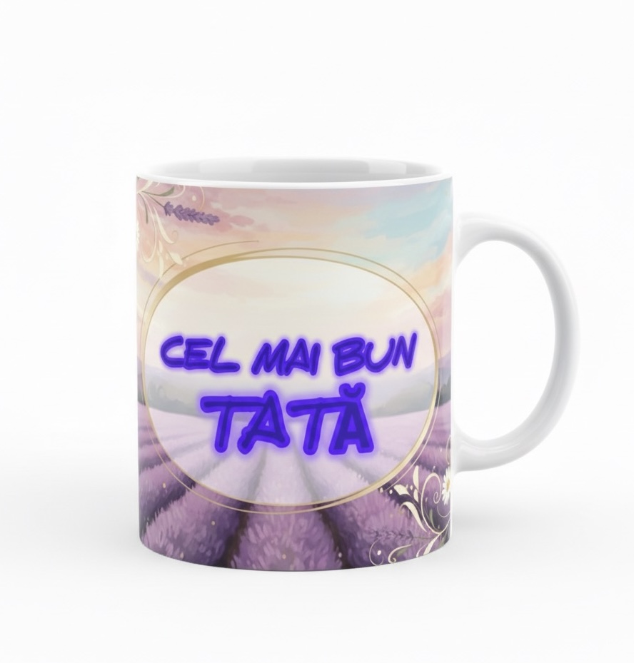 Cană inscripționată - CEL MAI BUN TATĂ