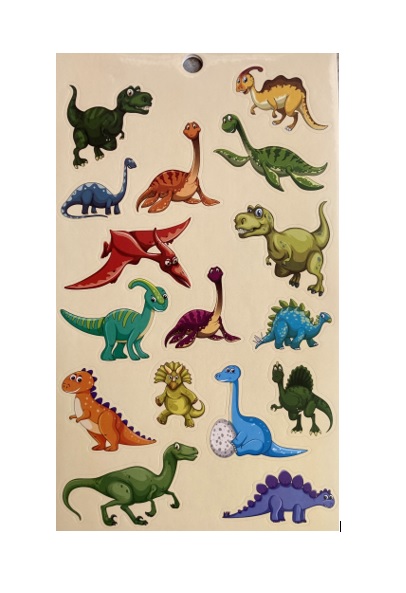 Stickere cu dinozauri