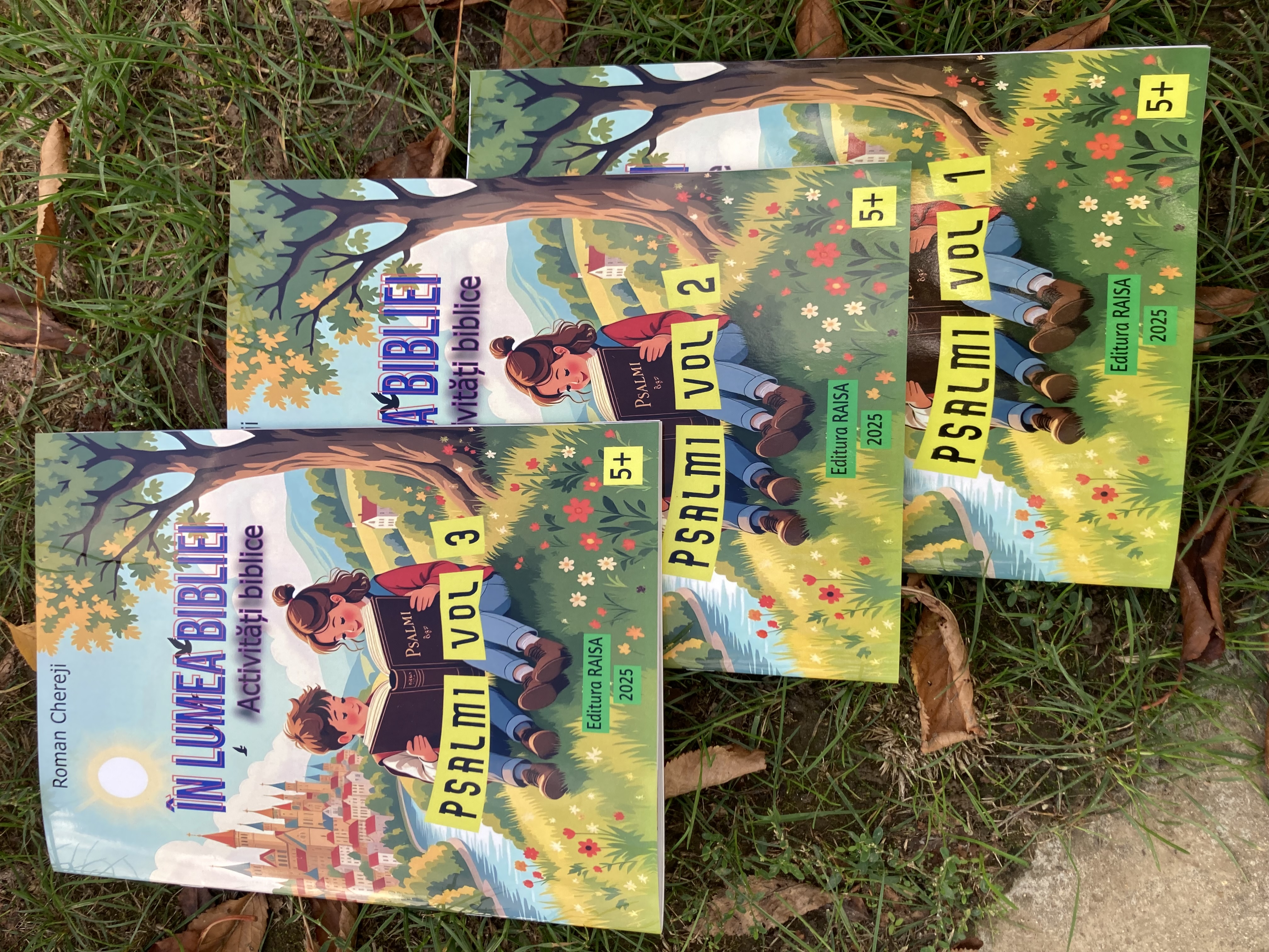 Set de 3 carti de activitati biblice