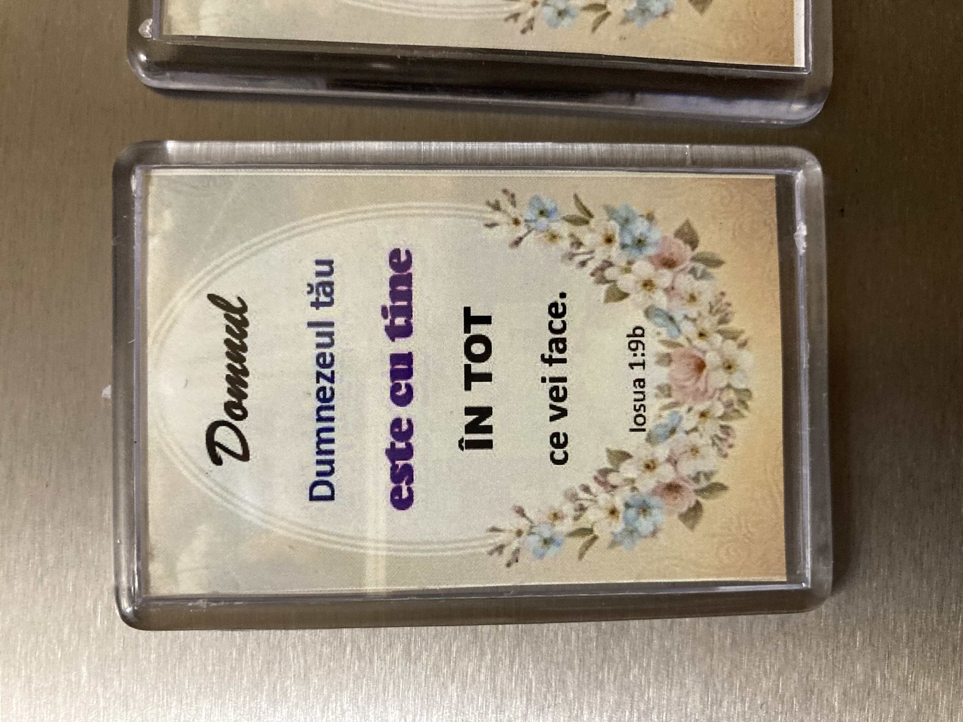 Magnet de frigider Iosua 1:9b