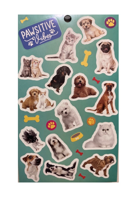 Stickere cu câini și pisici autocolante