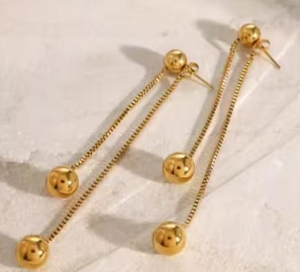 Boucles d’oreilles pendantes SELMA