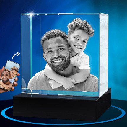 Personalized 3D Square Photo Crystal