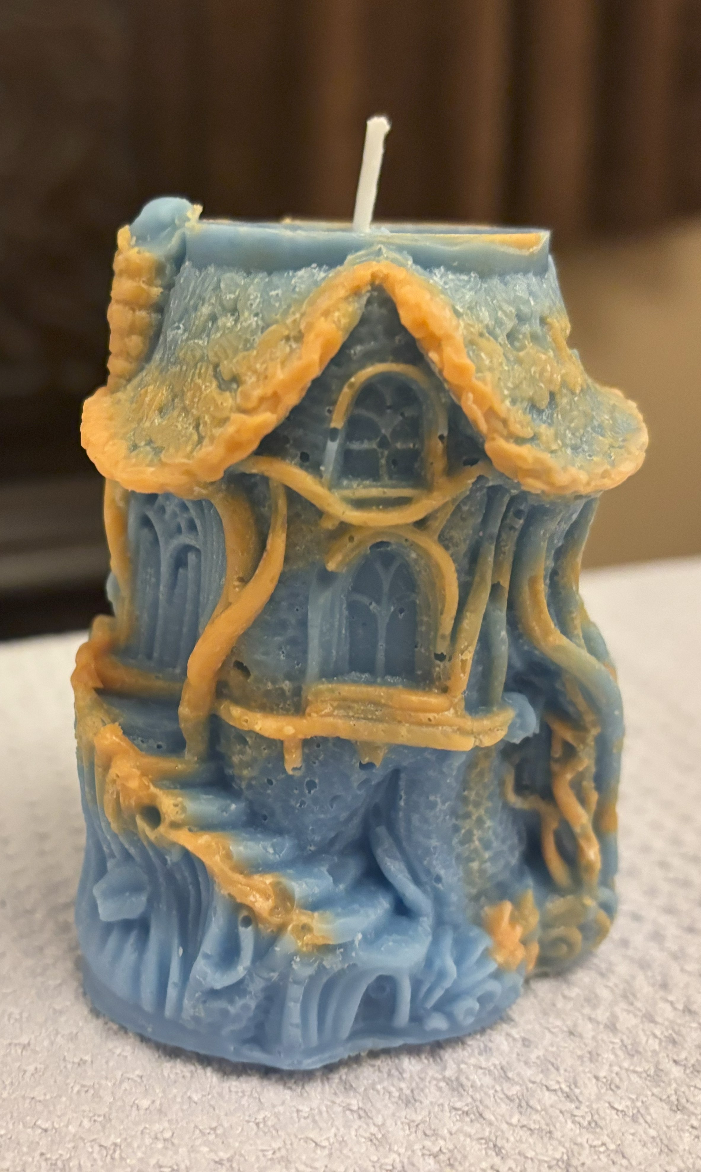 Unique Spooky House Scented Candle