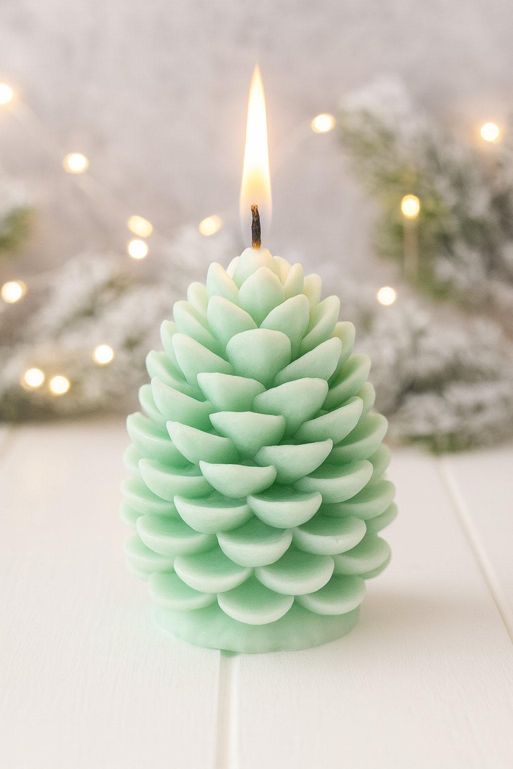 Pine Cone Shaped Candle