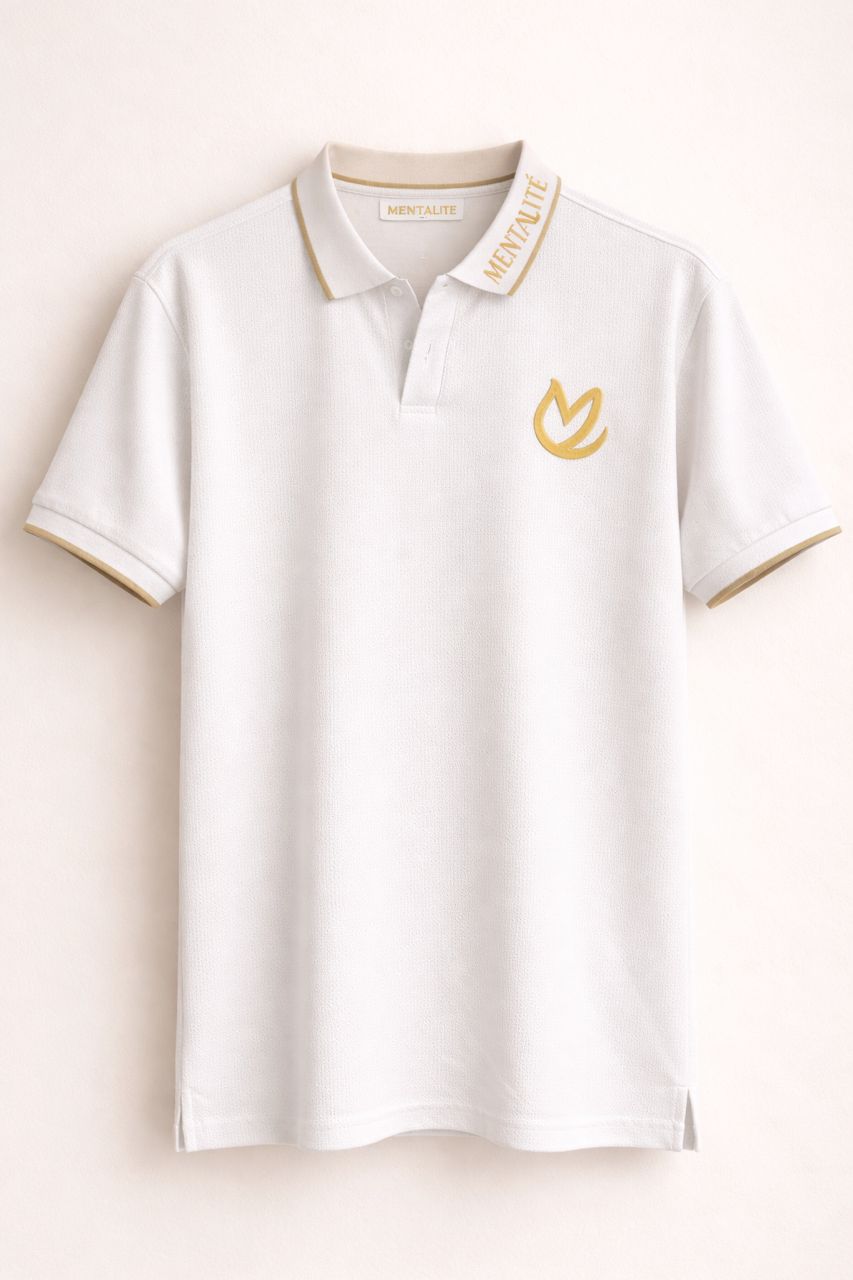 Polo blanc classique