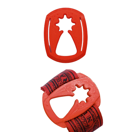 Adorno para pulsera rojo