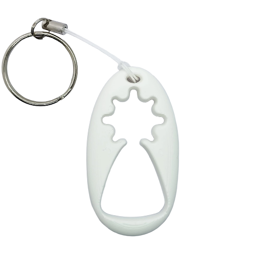 Llavero blanco