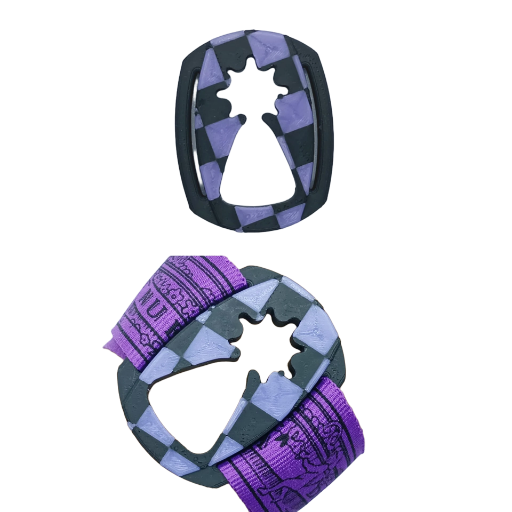 Adorno para pulsera cachirulo morado