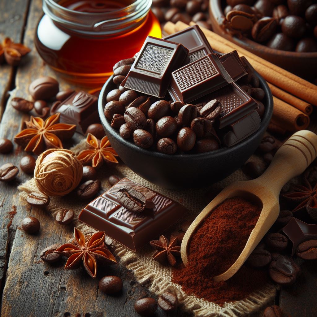 Gourmet Double Dark Chocolate Flavored Coffee