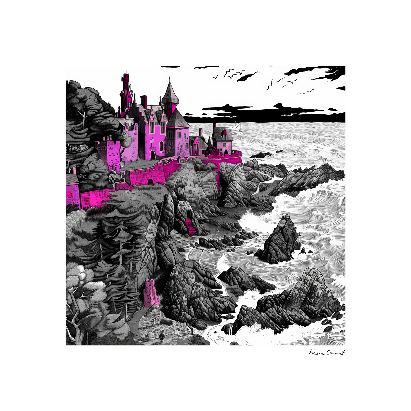 Castle on the Pink Coast