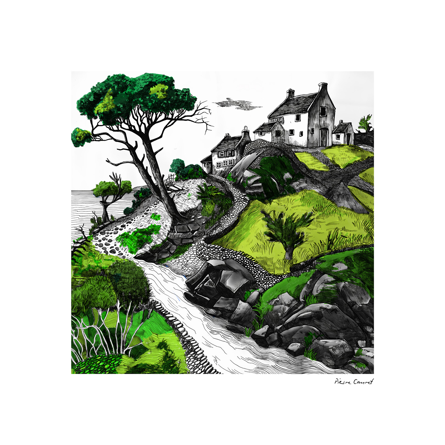 The Stone Path to the Sea