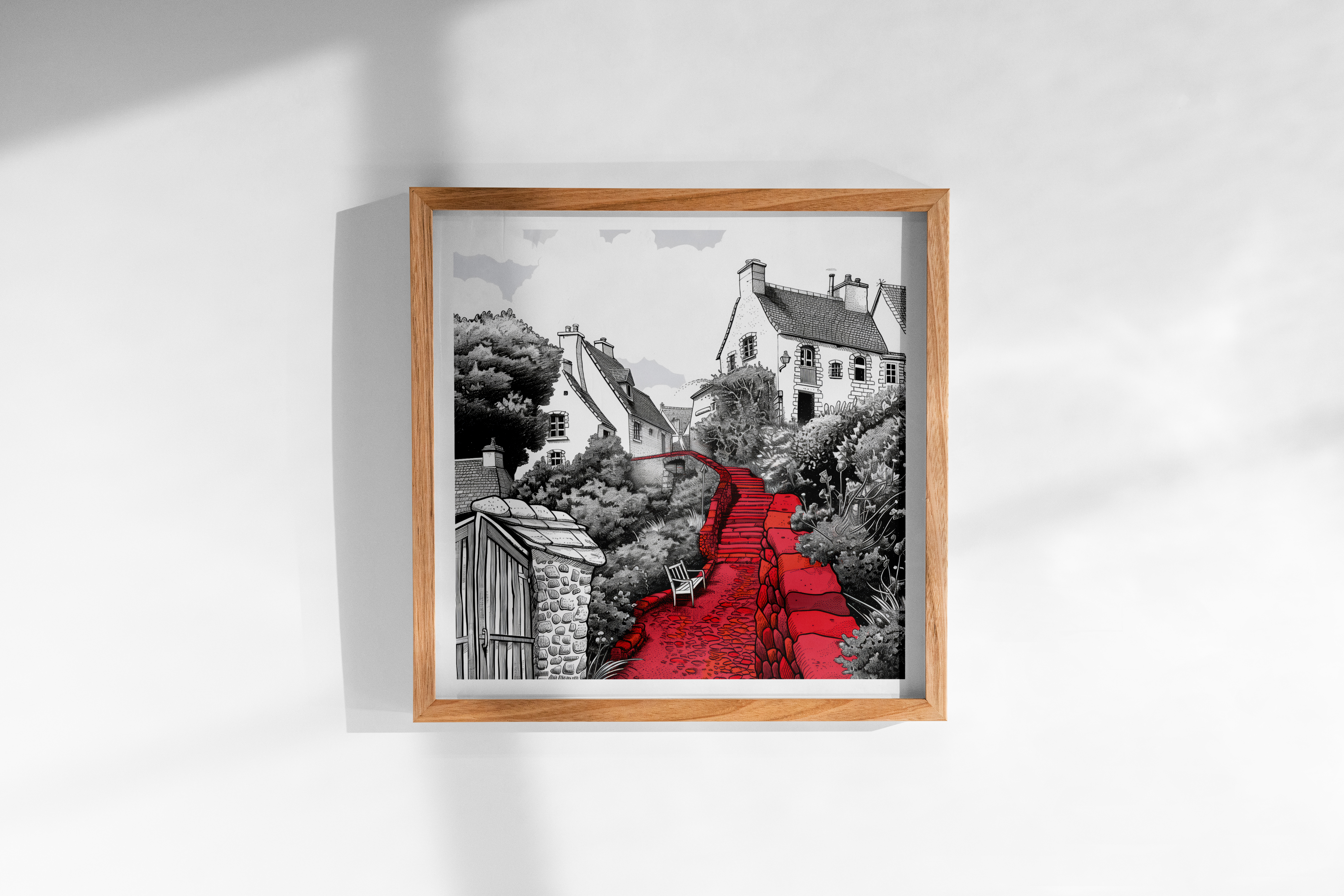 Red Steps of the Village