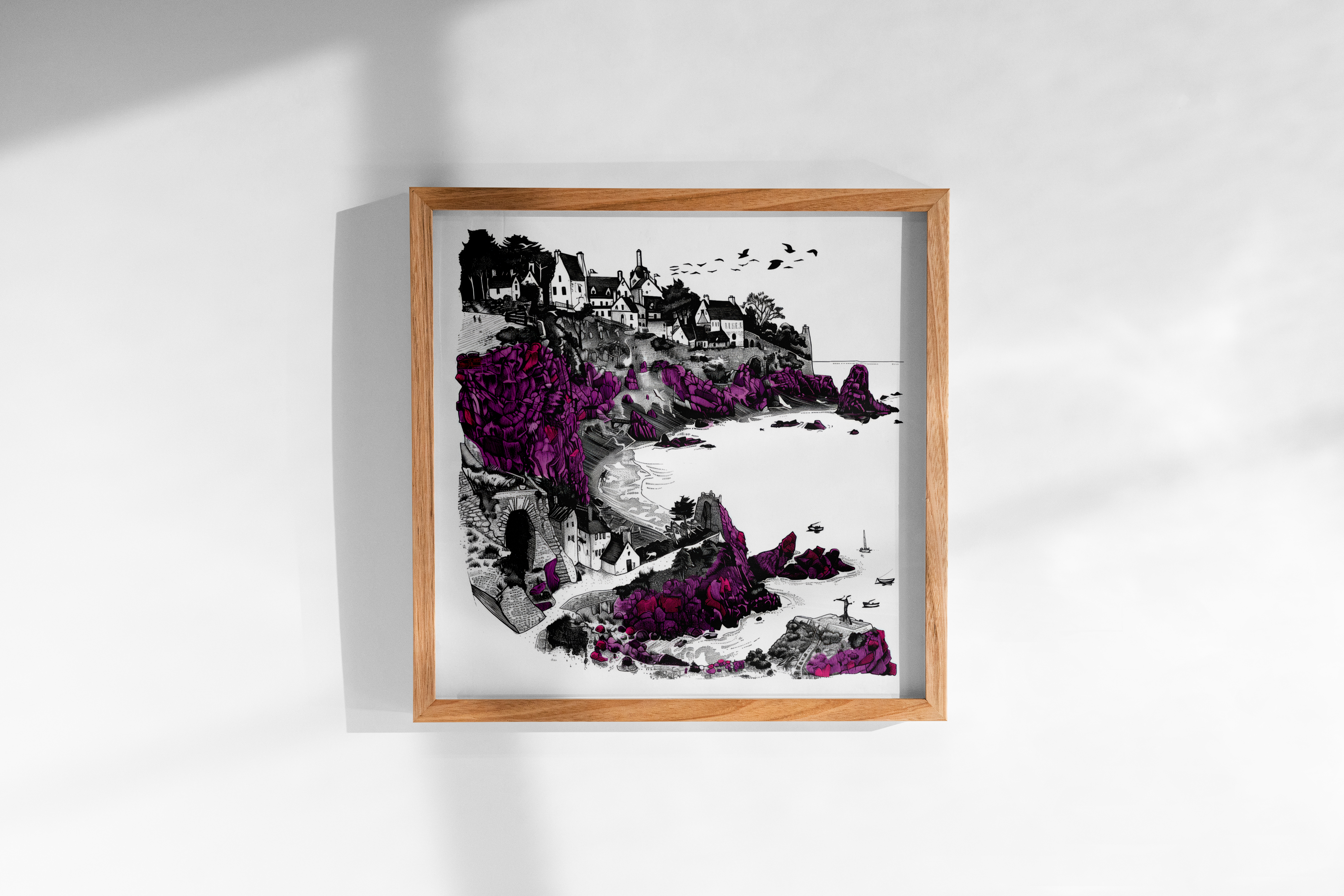 The Magenta Coastline