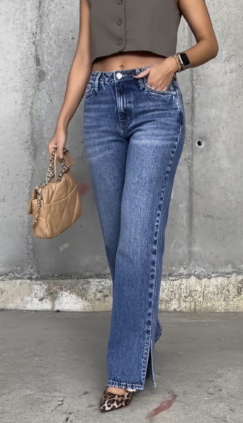  JEAN MOM FLARE 065413