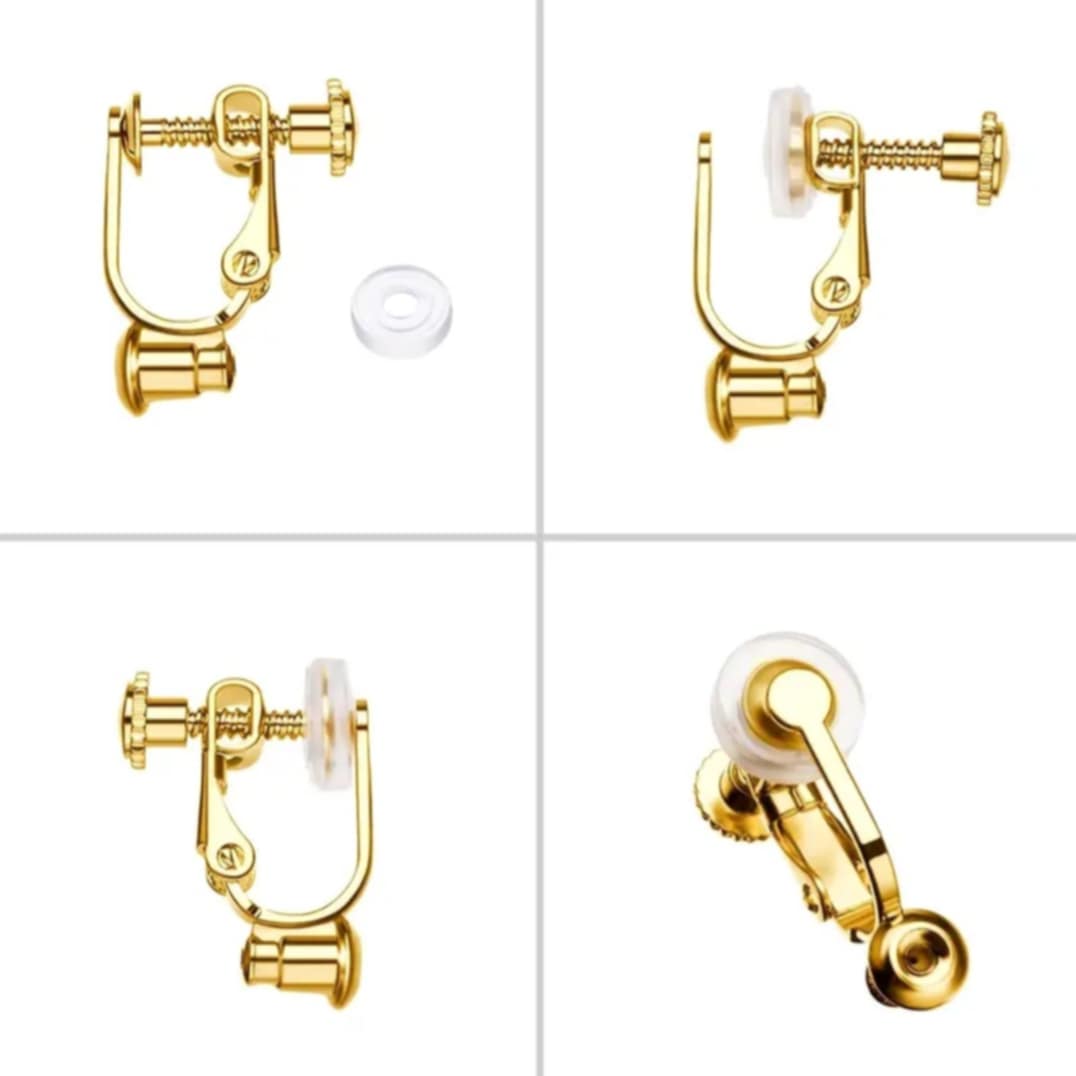 Clips adaptables dorés